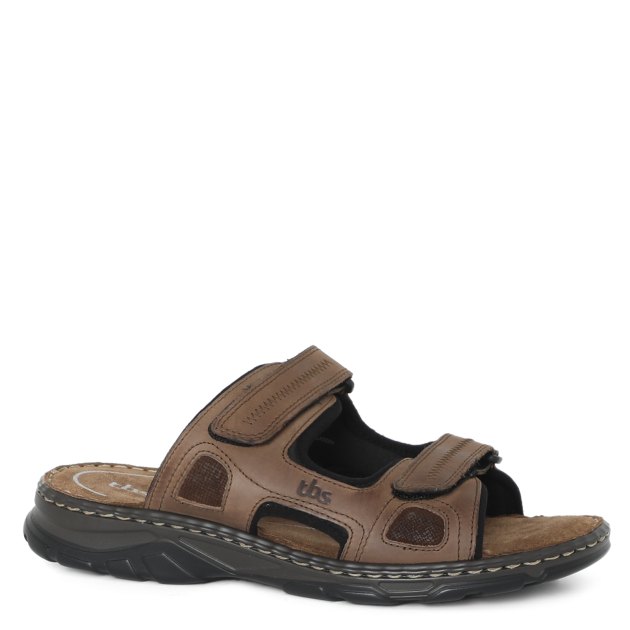 Мужские шлепанцы TBS, Артикул JONATAN, коричневый | 2924154. Ракурс 1