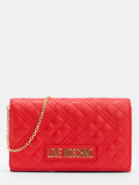 Клатч LOVE MOSCHINO SMART DAILY BAG, Артикул JC4079PP, красный | 2935246. Ракурс 1