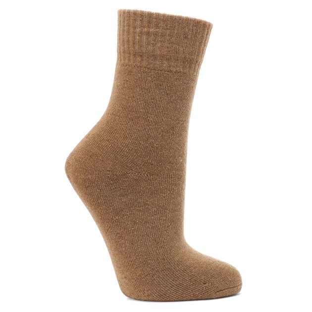 Женские носки MAISON DAVID Plain Socks, Артикул CXJ01, светло-коричневый | 2947599. Ракурс 1