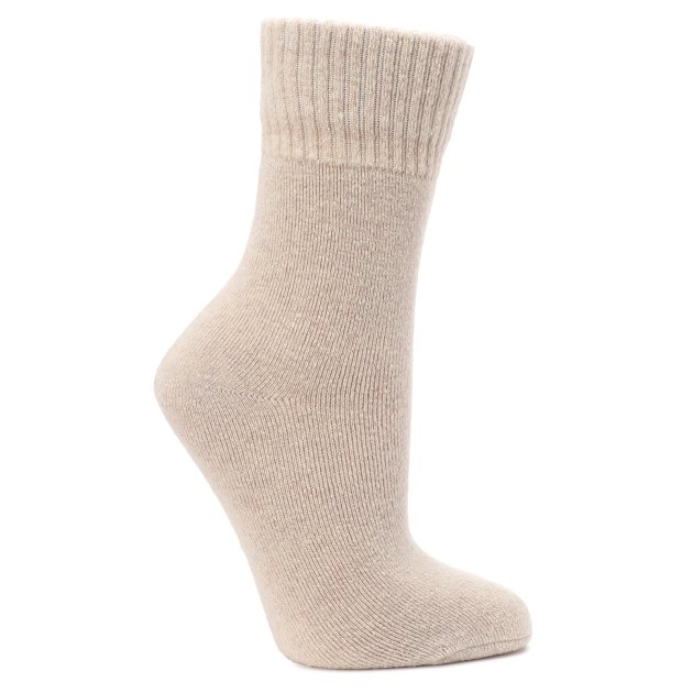 Женские носки MAISON DAVID Plain Socks, Артикул CXJ01, светло-бежевый | 2947629. Ракурс 1