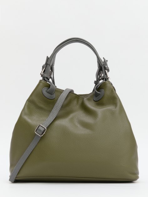 Женская сумка с ручками DIVA`S BAG, Артикул S7237, бежево-зеленый | 2955034. Ракурс 1 Женская сумка с ручками DIVA`S BAG, Артикул S7237, бежево-зеленый | 2955034. Ракурс 1