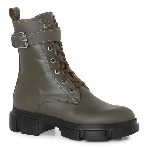 Женские ботинки GIANNI RENZI, Артикул GR446V, серо-зеленый | 2986734. Ракурс 1