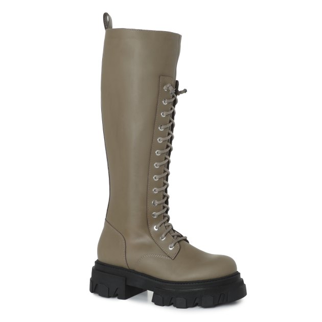 Женские сапоги GIANNI RENZI, Артикул GR436P, серо-коричневый | 2986867. Ракурс 1