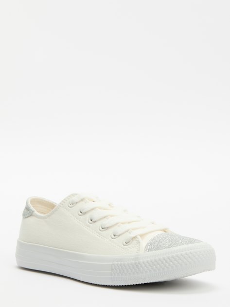 Женские кеды TENDANCE VICTOR LOW, Артикул TD2201, молочно-белый | 2992453. Ракурс 1