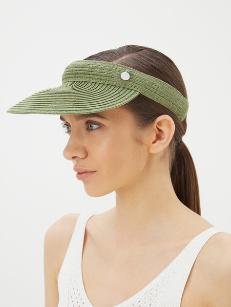 Женский козырек TBS, Артикул RAFIAVIS, зеленый | 3021969. Ракурс 1
