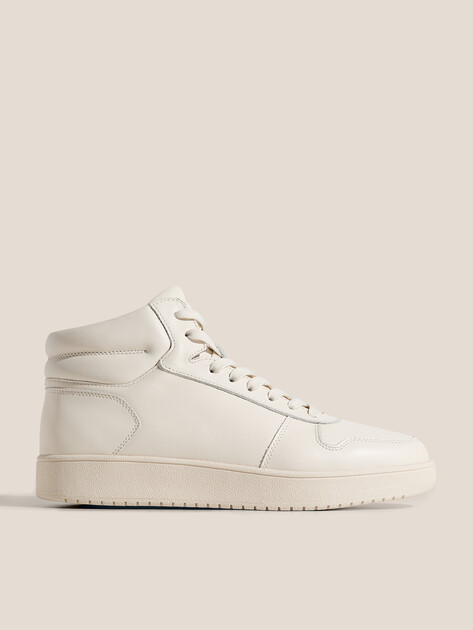 Мужские высокие кеды MAISON DAVID, Артикул H2583F-12, молочно-белый | 3026416. Ракурс 1