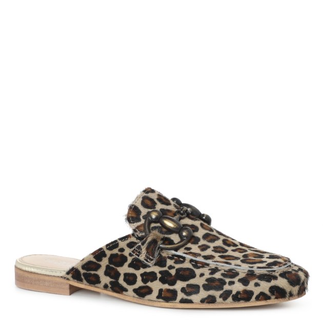 Мюли J.J.DELACROIX, Артикул 1097 GA11640, леопардовый принт | 3034400. Ракурс 1