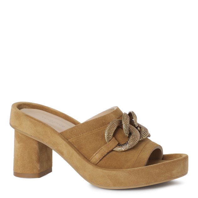 Мюли TENDANCE, Артикул В4693, темно-бежевый | 3041401. Ракурс 1