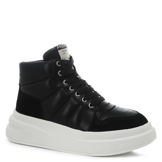 Женские высокие кеды ASH, Артикул IMAGINE FW22, черный | 3068139. Ракурс 1