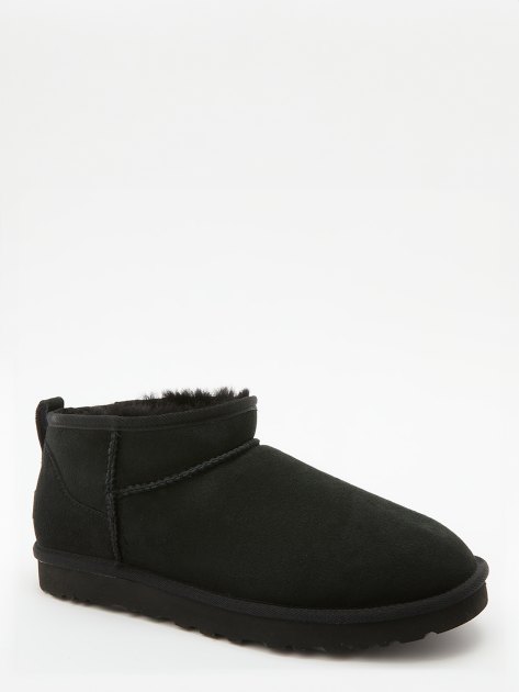 Мужские угги UGG CLASSIC ULTRA MINI, Артикул 1137391, черный | 3083884. Ракурс 1 Мужские угги UGG CLASSIC ULTRA MINI, Артикул 1137391, черный | 3083884. Ракурс 1