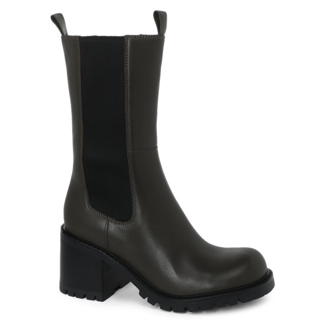 Женские челси TENDANCE, Артикул F276B-9-A62, коричнево-зеленый | 3127005. Ракурс 1