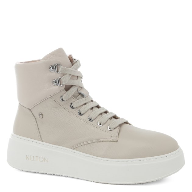 Женские высокие кеды KELTON GOCCIA, Артикул AG3308, светло-бежевый | 3140624. Ракурс 1