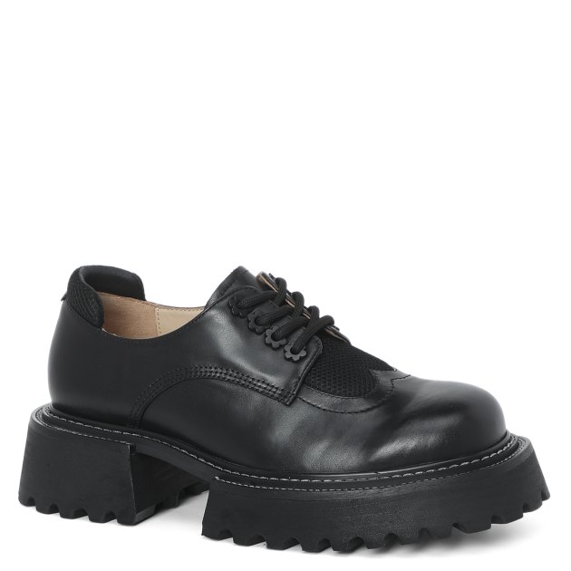 Женские дерби TENDANCE, Артикул GLD1660-1, черный | 3150571. Ракурс 1