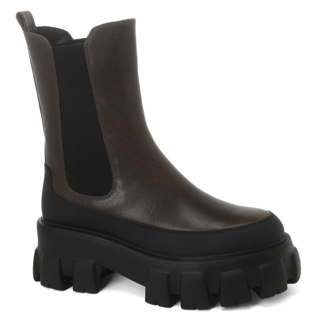 Женские челси TENDANCE, Артикул PZ21807-10, зелено-коричневый | 3152742. Ракурс 1