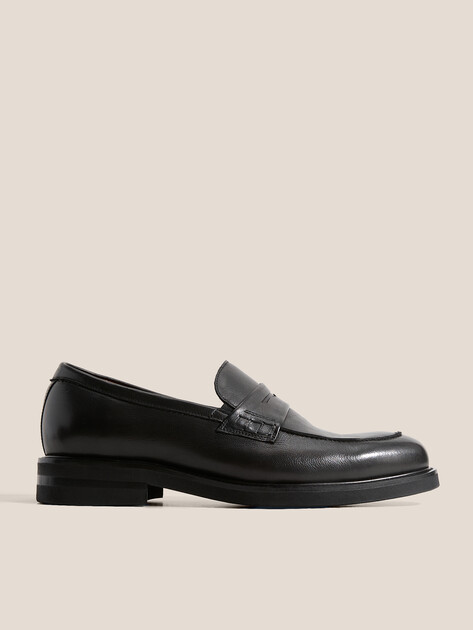 Мужские лоферы TENDANCE, Артикул AS22076A-5, черный | 3165552. Ракурс 1