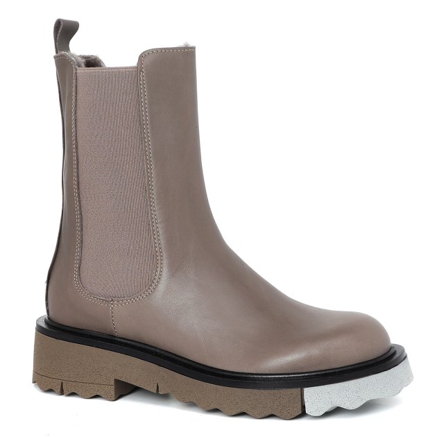 Женские челси J.J.DELACROIX, Артикул BT NC 18 (IRENE), серо-коричневый | 3170719. Ракурс 1