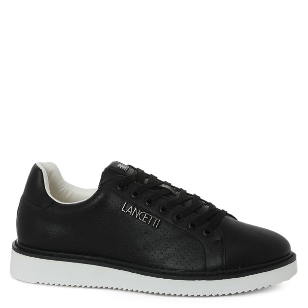 Мужские кеды LANCETTI, Артикул LT60816SU, черный | 3185818. Ракурс 1