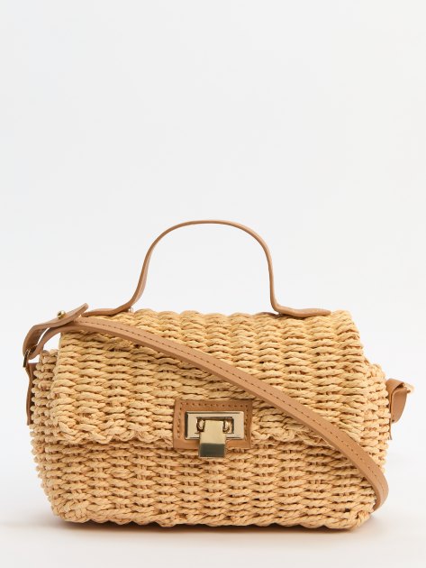 Сумка летняя с ручками TENDANCE, Артикул WL22-608, темно-бежевый | 3200979. Ракурс 1 Сумка летняя с ручками TENDANCE, Артикул WL22-608, темно-бежевый | 3200979. Ракурс 1