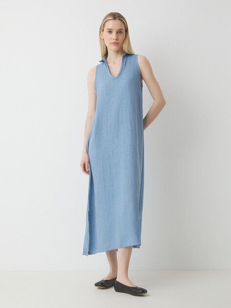 Женское платье MAISON DAVID, Артикул DRESS-2, серовато-голубой | 3210679. Ракурс 1