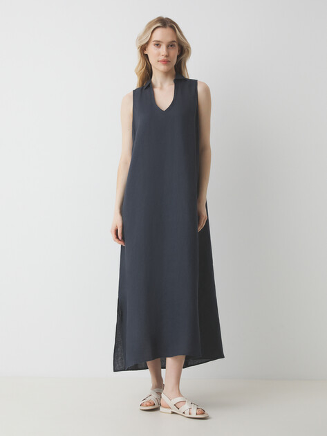 Женское платье MAISON DAVID, Артикул DRESS-2, антрацитово-серый | 3210855. Ракурс 1