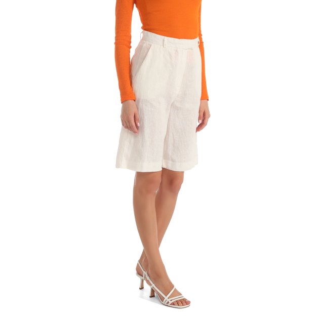 Женские бермуды MAISON DAVID, Артикул ML2105, молочный | 3211496. Ракурс 1