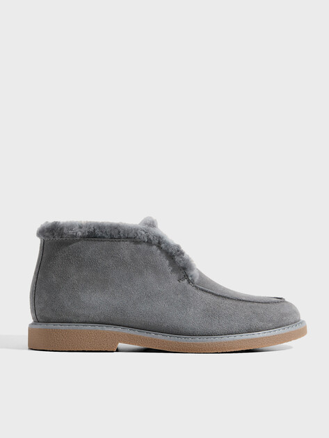 Женские высокие лоферы TENDANCE, Артикул 9546-46M, темно-серый | 3228806. Ракурс 1