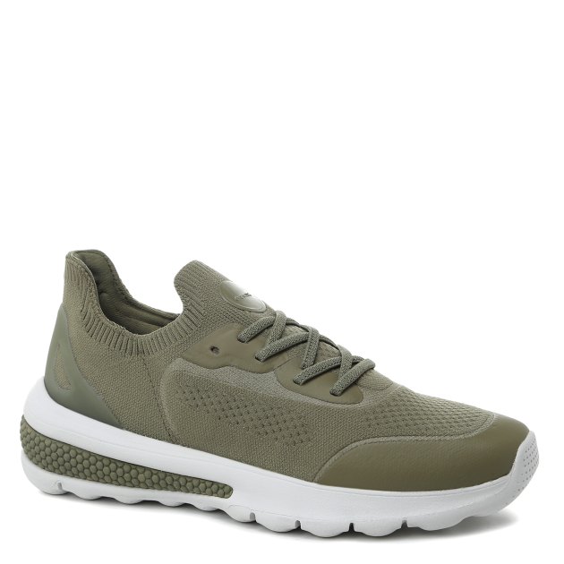 Женские кроссовки GEOX D SPHERICA ACTIF, Артикул D35THA, серо-зеленый | 3231828. Ракурс 1