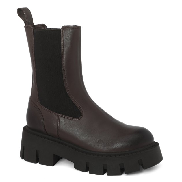 Женские челси GIANNI RENZI, Артикул GR908, серо-коричневый | 3233134. Ракурс 1