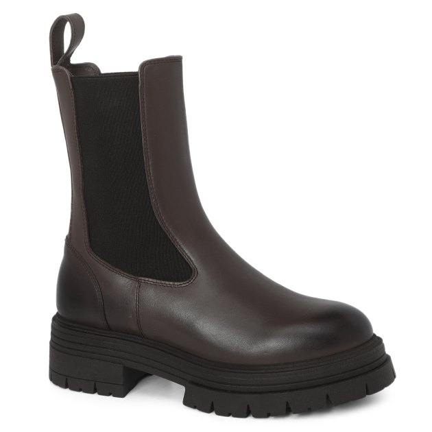 Женские челси GIANNI RENZI, Артикул GR973, темно-коричневый | 3233229. Ракурс 1