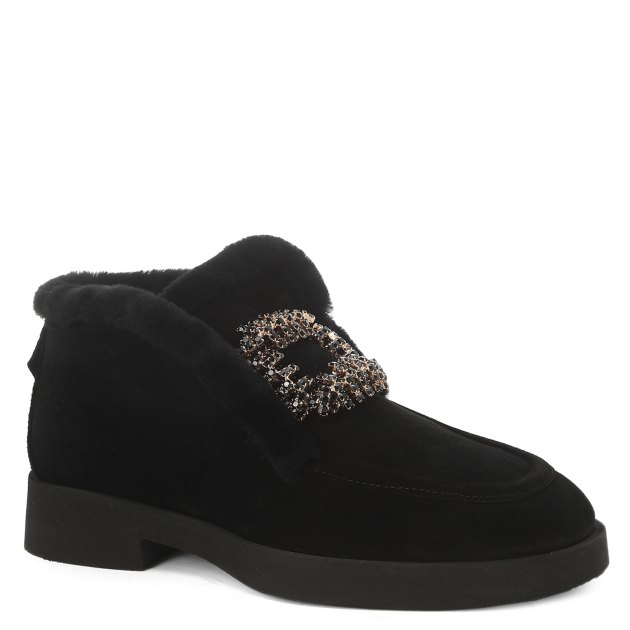 Женские высокие лоферы LORIBLU, Артикул 6LO126, черный | 3251944. Ракурс 1