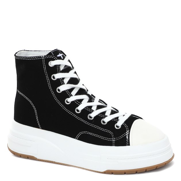 Женские высокие кеды TAMARIS SKYLAR, Артикул 1-1-25216-20, черный | 3252724. Ракурс 1