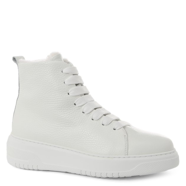 Женские высокие кеды DINO BIGIONI, Артикул DBW3064, белый | 3261549. Ракурс 1