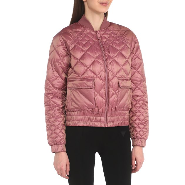 Guess quilted bomber jacket best sale