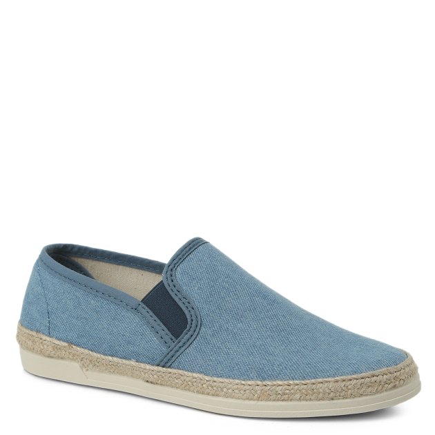 Женские слипоны из денима LOZOYA ENZINABAN, Артикул 9269 ENZINABAN, сине-голубой | 3284673. Ракурс 1