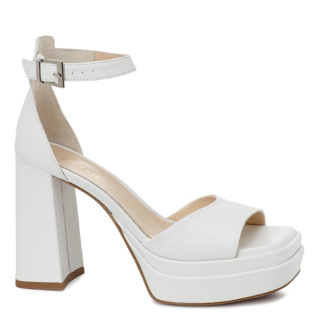 Босоножки GIANNI RENZI, Артикул GR978, белый | 3301227. Ракурс 1