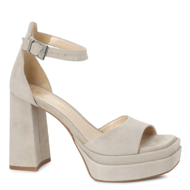 Босоножки GIANNI RENZI, Артикул GR978, серовато-бежевый | 3301233. Ракурс 1