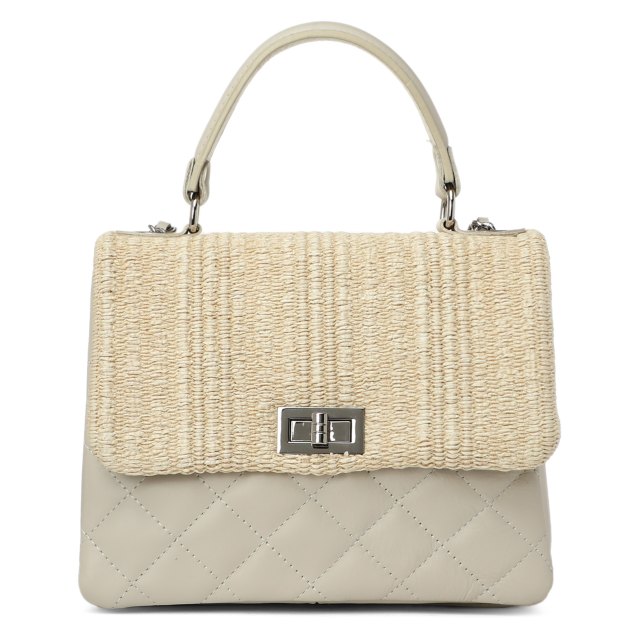 Сумка летняя с ручкой PULICATI, Артикул TS 640 bis, бежевый | 3310434. Ракурс 6