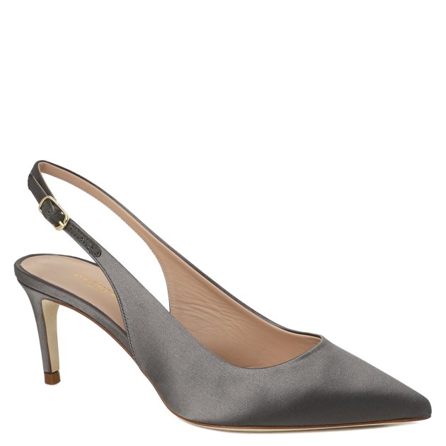 Женские туфли с открытой пяткой (слингбэк) ORONERO FIRENZE 1 001, Артикул 1001, коричнево-серый | 3319026. Ракурс 1