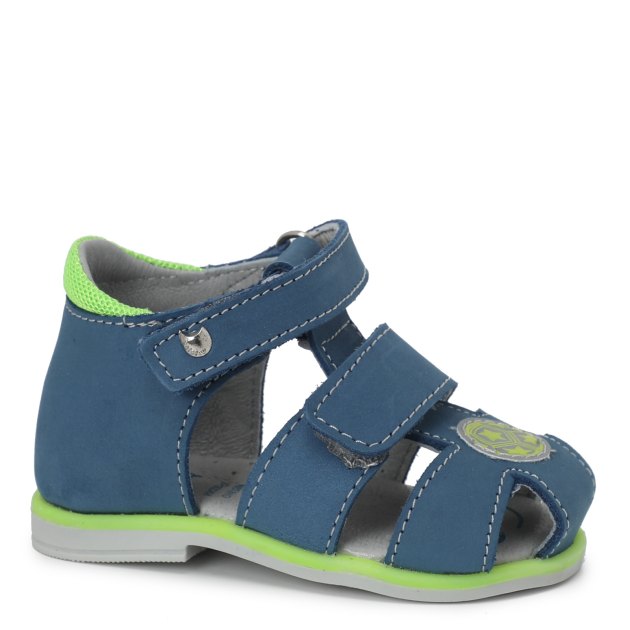 Детские сандалии КОТОФЕЙ, Артикул 022121-24, синий | 3324377. Ракурс 1