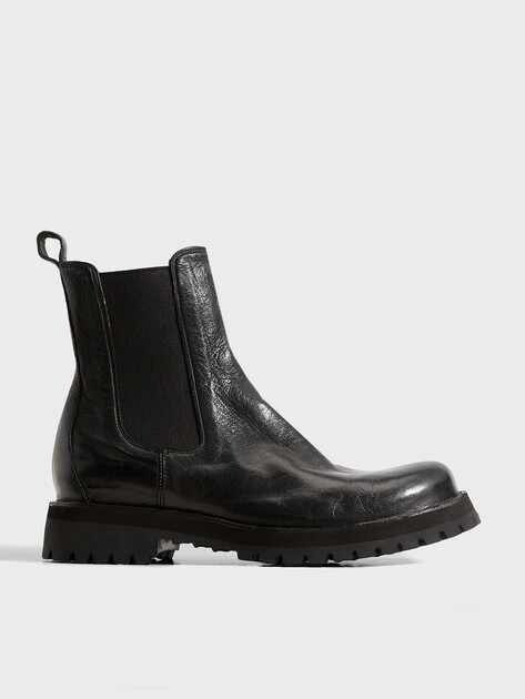 Женские челси OFFICINE CREATIVE, Артикул LORAINE GUMMY/004, черный | 3333357. Ракурс 1