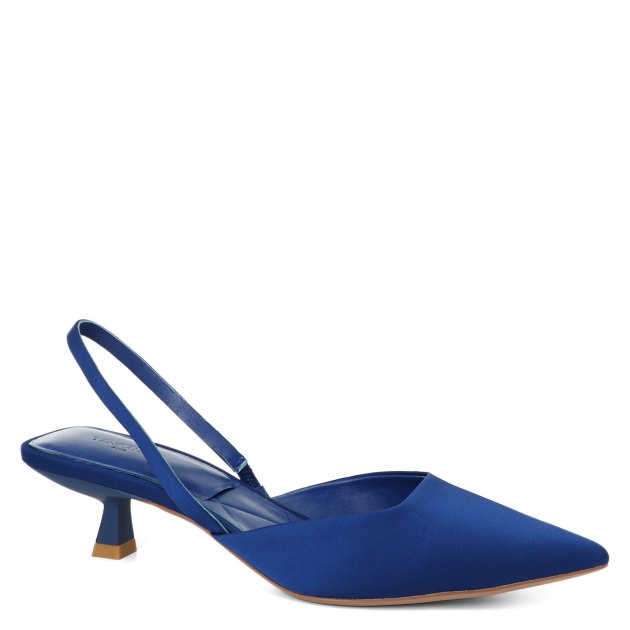 Женские туфли с открытой пяткой (слинг-бэк) TENDANCE, Артикул CLF382-01, синий | 3343743. Ракурс 1