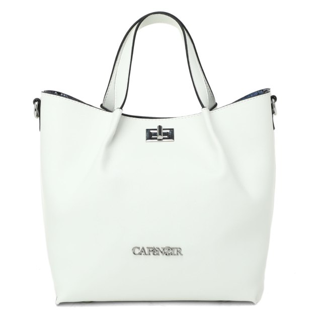 Женская сумка с ручками CAFE' NOIR C3YF0401B052TG3, Артикул C3YF0401, белый | 3349638. Ракурс 1