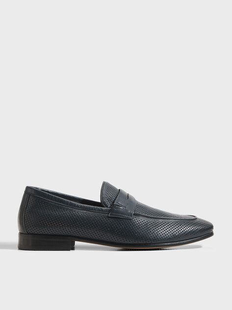 Мужские лоферы TENDANCE 650, Артикул RS650-101C, темно-синий | 3352136. Ракурс 1