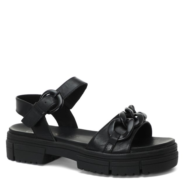 Женские сандалии CAPRICE VELVET, Артикул 9-9-28708-20, черный | 3373801. Ракурс 1