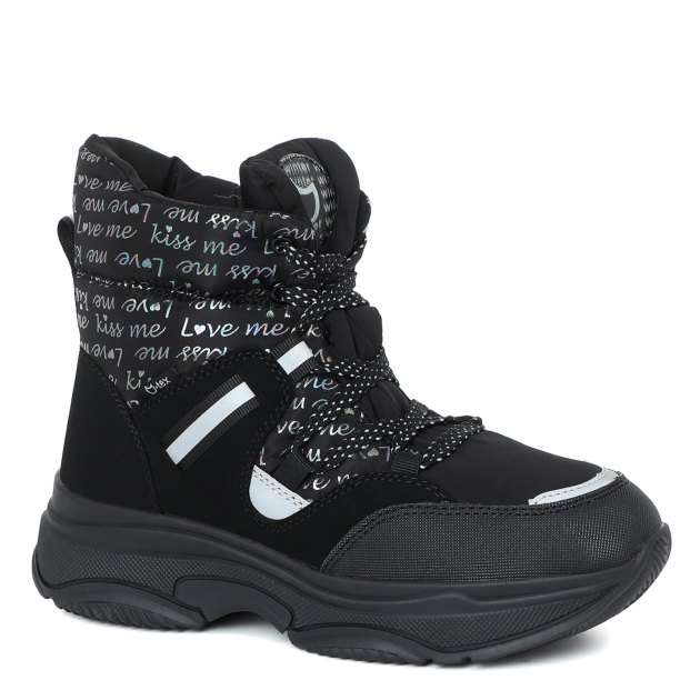 Детские ботинки КОТОФЕЙ, Артикул 754964-41, черный | 3380744. Ракурс 1