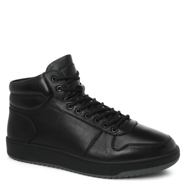 Мужские высокие кеды MAISON DAVID, Артикул H22583F-1, черный | 3382499. Ракурс 1