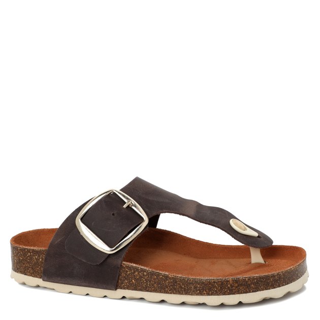Женские вьетнамки BIO GREEN 12608, Артикул PT10-110, темно-коричневый | 3389251. Ракурс 1