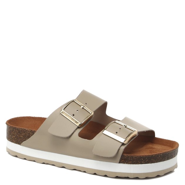 Женские шлепанцы BIO GREEN, Артикул PT20-3L, бежевый | 3389343. Ракурс 1