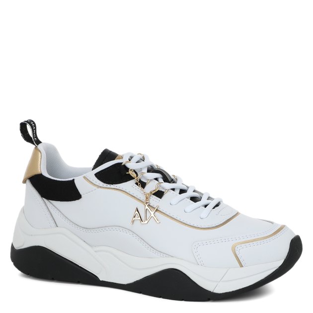Женские кроссовки ARMANI EXCHANGE CHER, Артикул XDX104, белый | 3401147. Ракурс 1