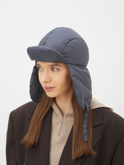 Женская шапка MAISON DAVID, Артикул CAP-1, темно-серый | 3403787. Ракурс 1